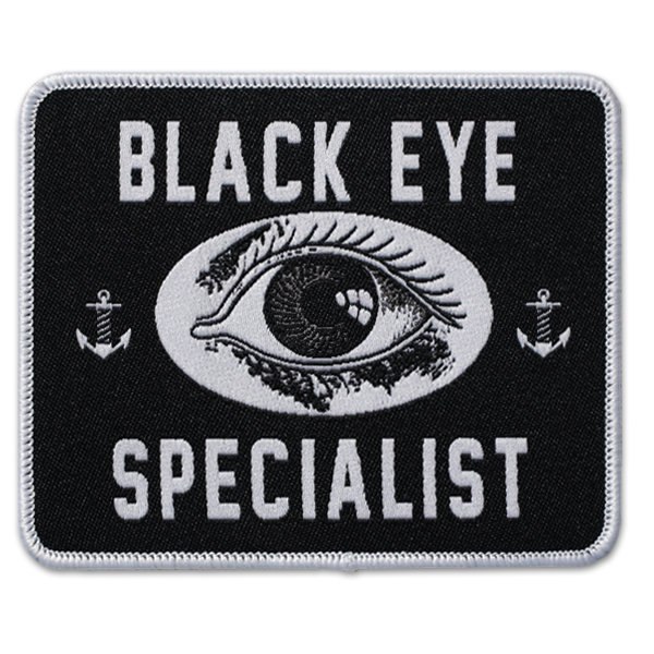 Black Eye Specialist Woven Patch